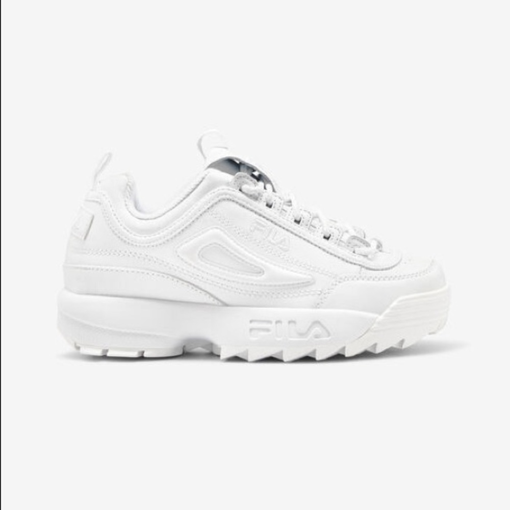 FILA Disruptor All White